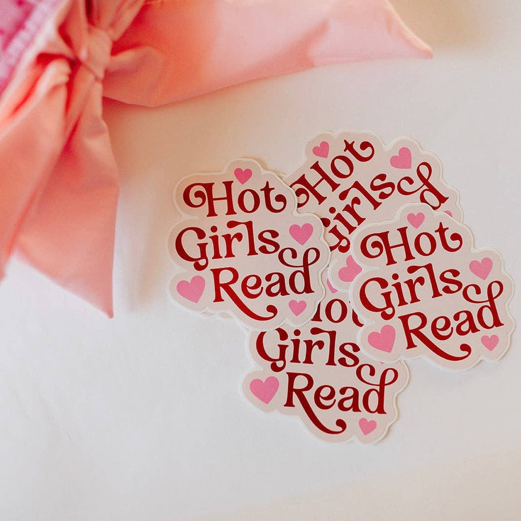 Vinyl Decal Hot Girls Read