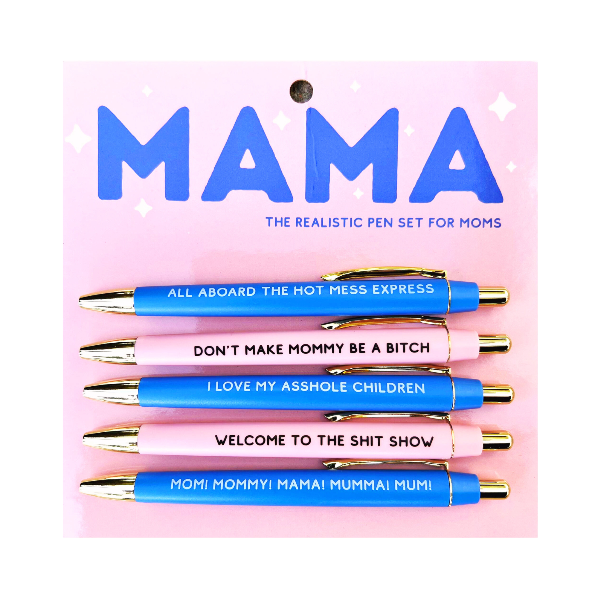 MAMA Pen Set (mothers day, gifts, pens, easter, spring, stationery)