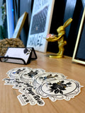 Onyx Rose Logo Sticker