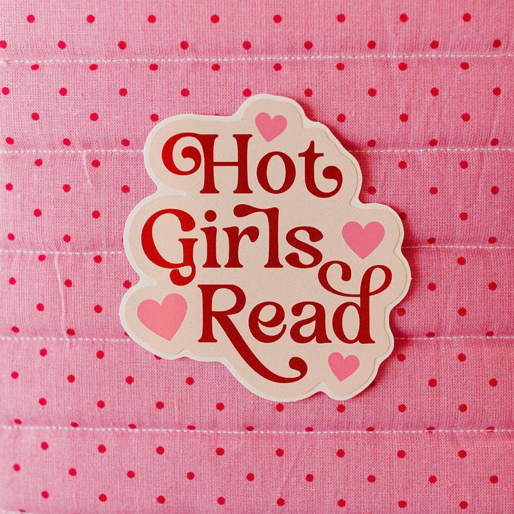 Vinyl Decal Hot Girls Read